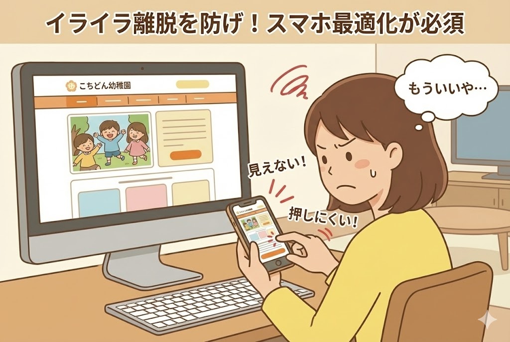 スマホ最適化は必須