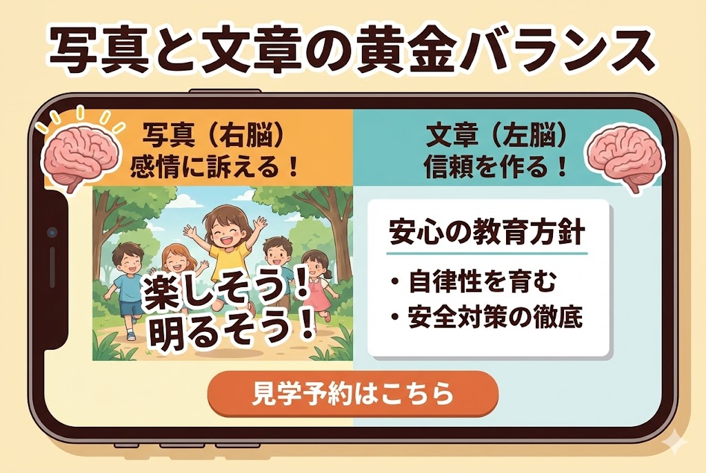 写真と文章の黄金バランス